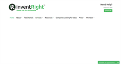 Desktop Screenshot of inventright.com